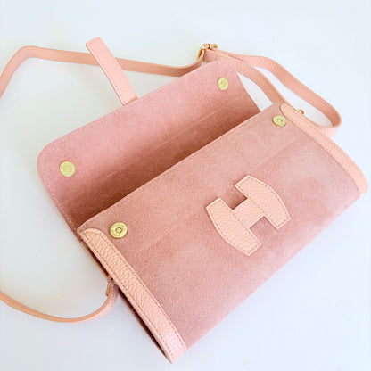 Monet Suede Clutch