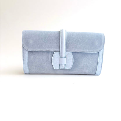 Monet Suede Clutch Mer (Blue)