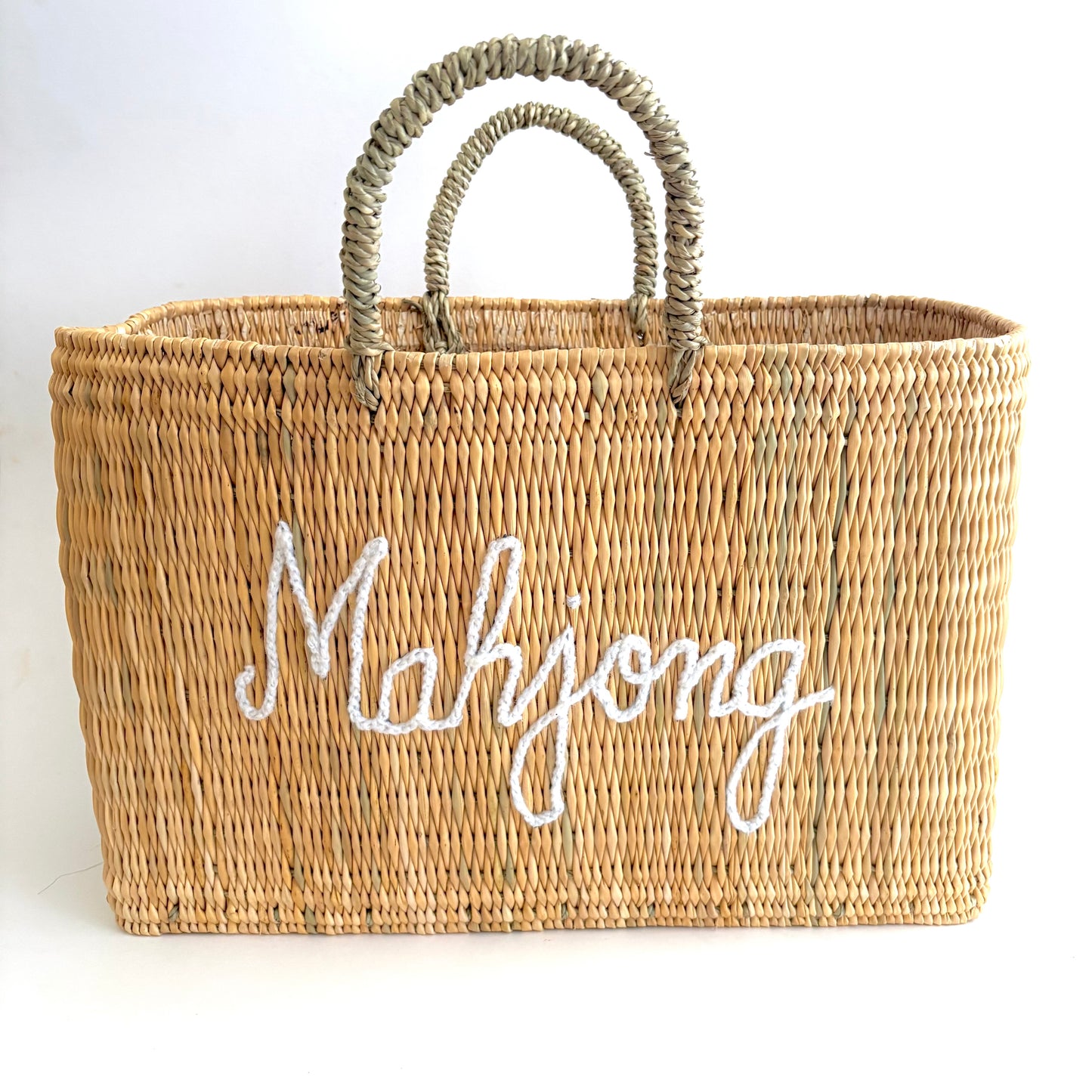 Custom Structured Weave Basket