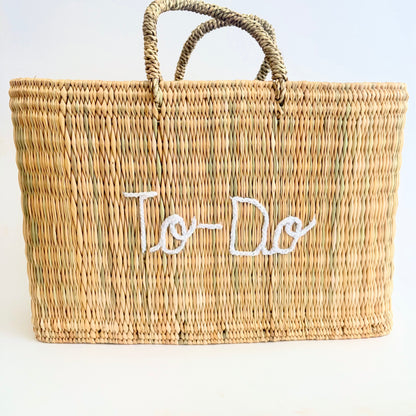 Ready to Ship- Custom Structured Weave Baskets