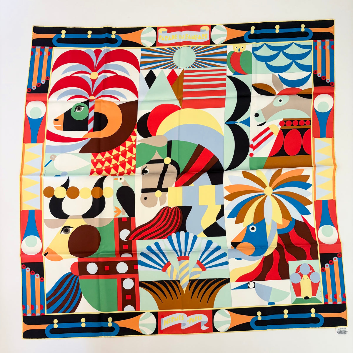 “Parade en Fanfare” Hermes Scarf