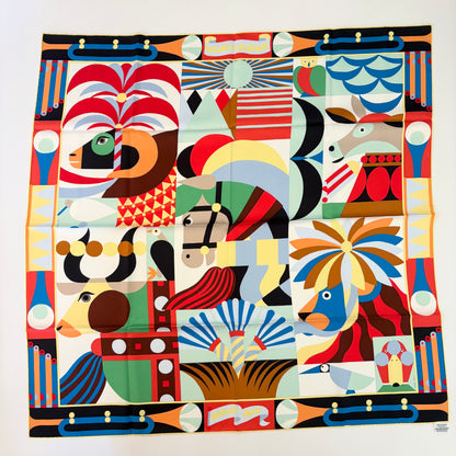 “Parade en Fanfare” Hermes Scarf
