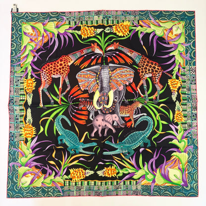 “La Marche du Zambèze"  Hermes Scarf