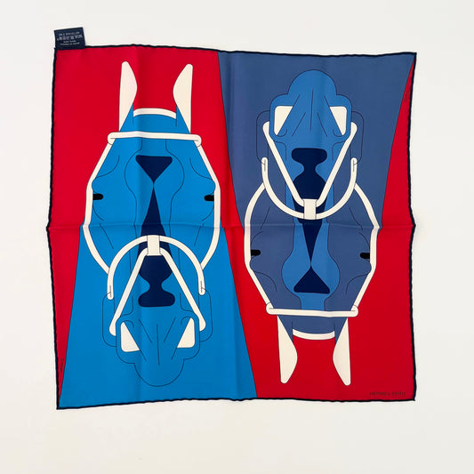 "Tête-à-Tête Équestre"  40 Hermes Scarf