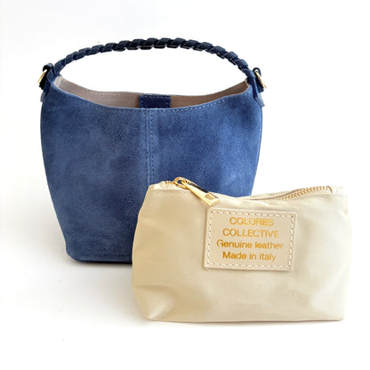 Mini Stitch Bag Blue