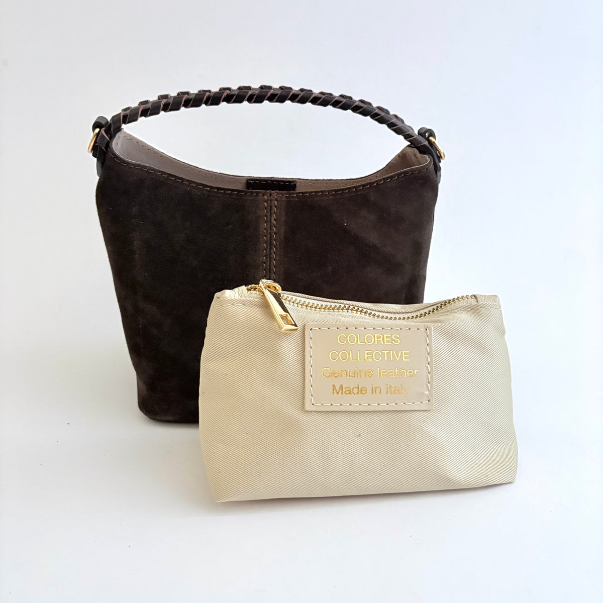 Mini Stitch Bag Chocolate