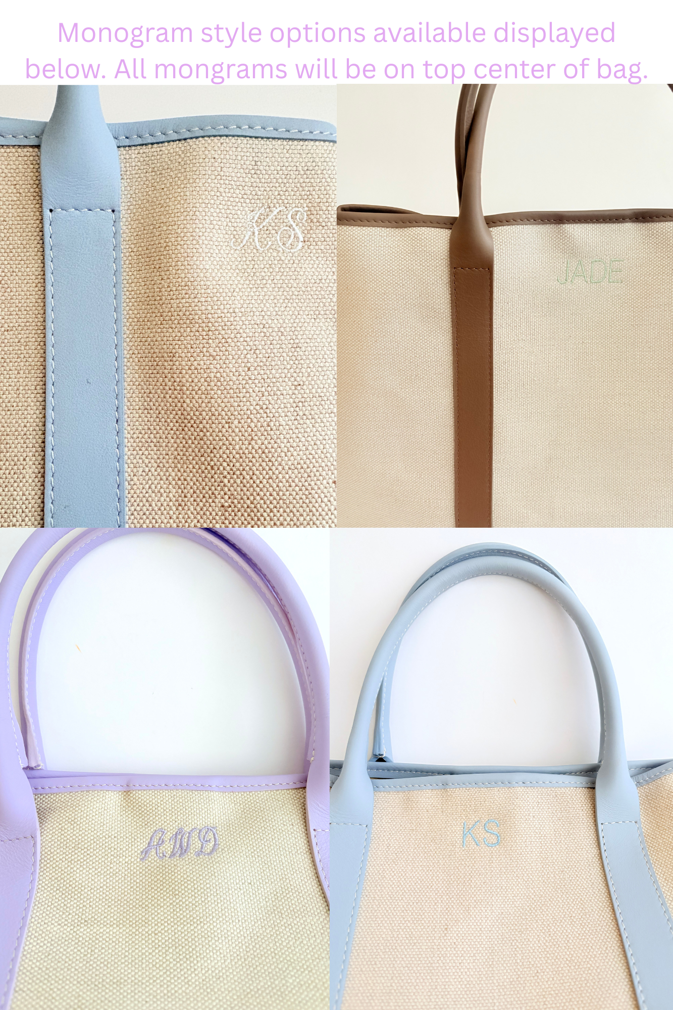 French Lavender Antibes Tote