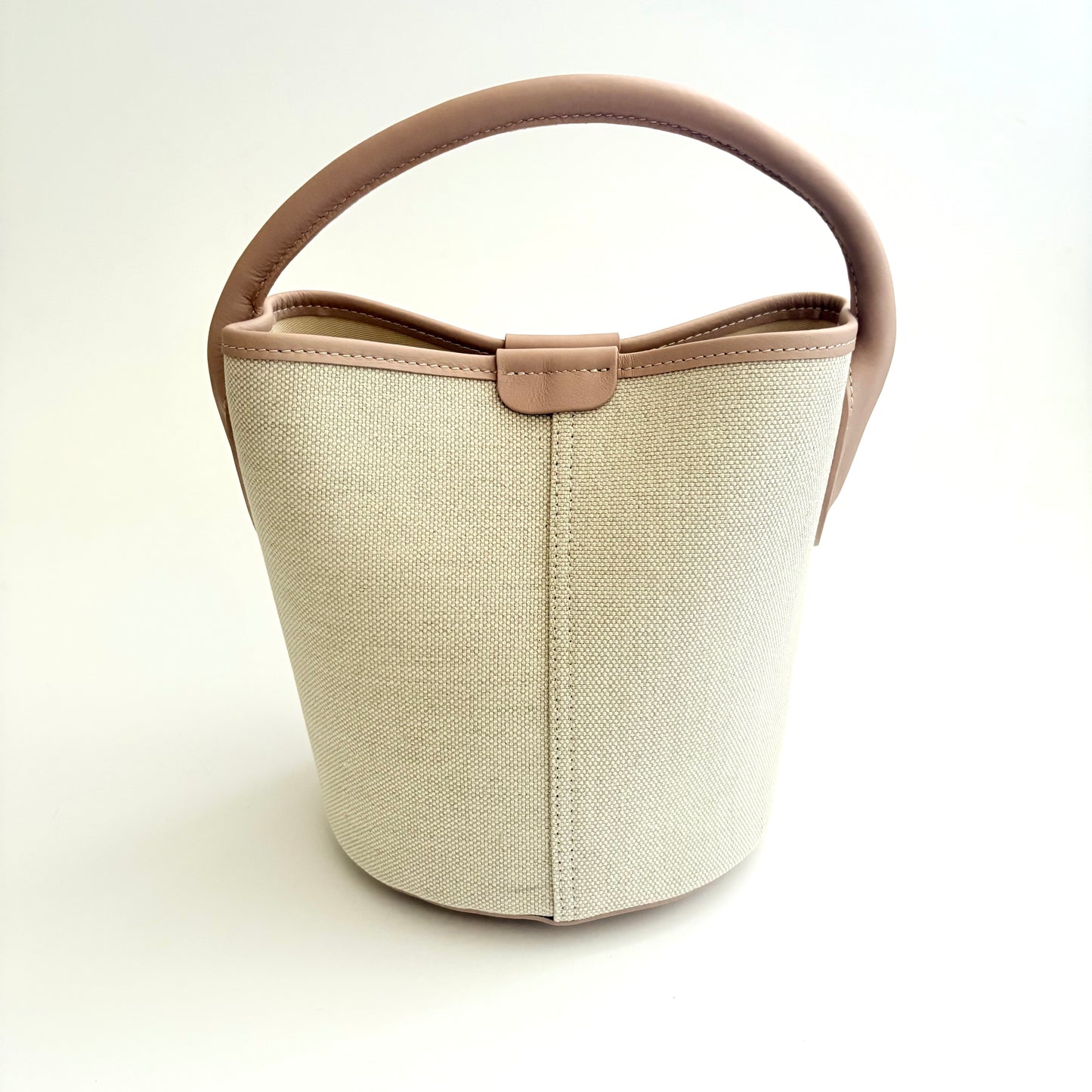 Taupe Canvas City Bag