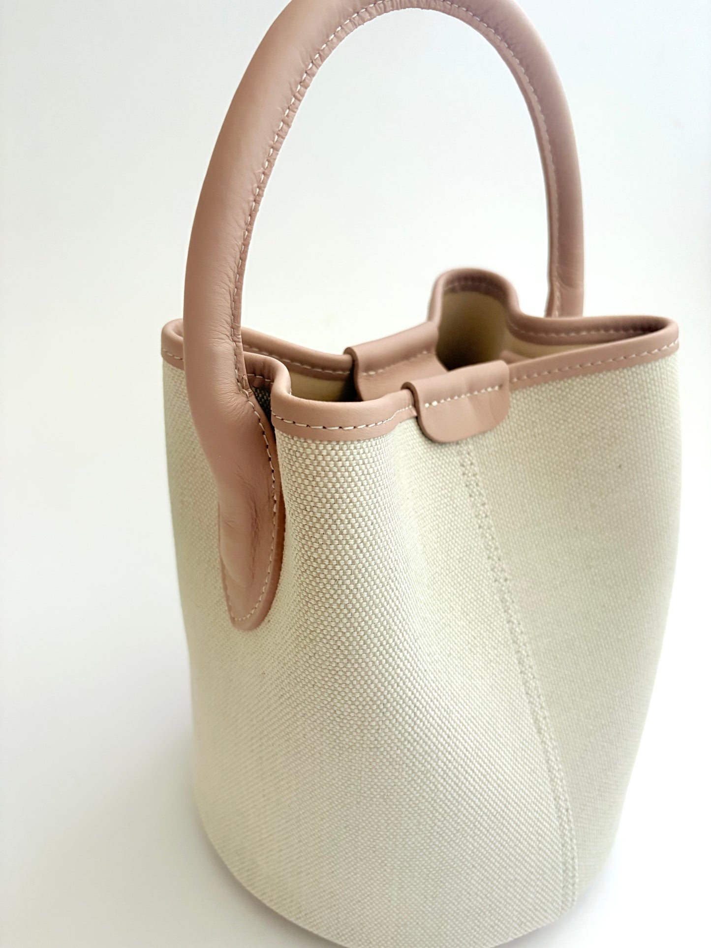 Taupe Canvas City Bag
