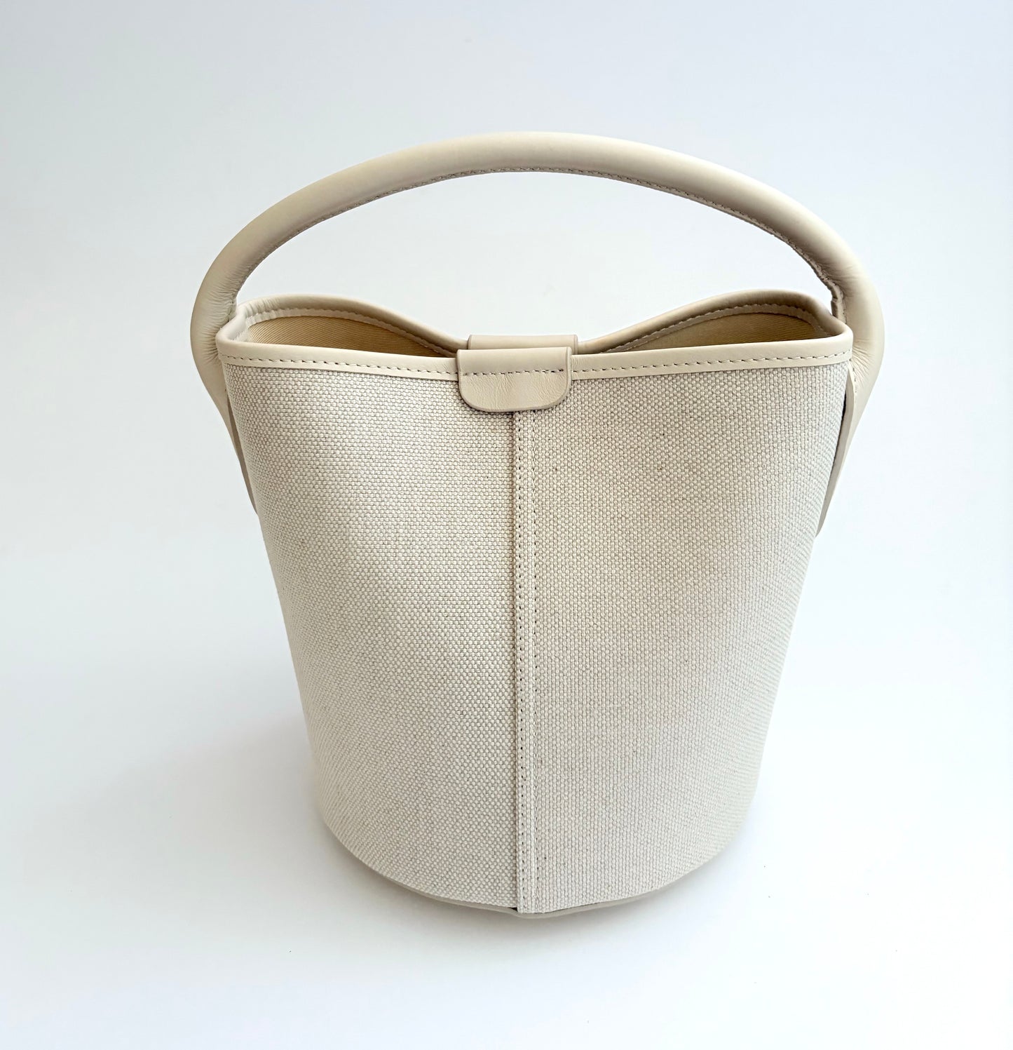 Cream Canvas City Bag