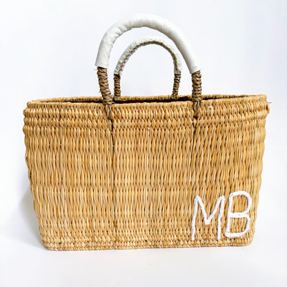 Monogram Structured Weave Bags