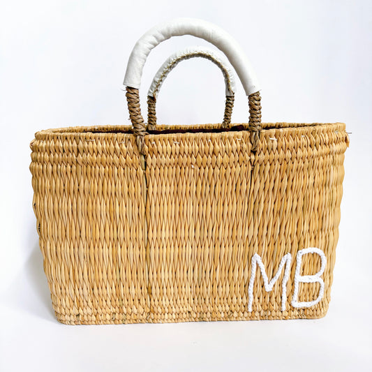 Monogram Structured Weave Bags