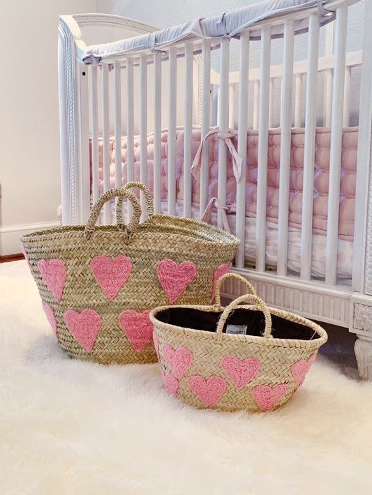Amor Jumbo Heart Basket