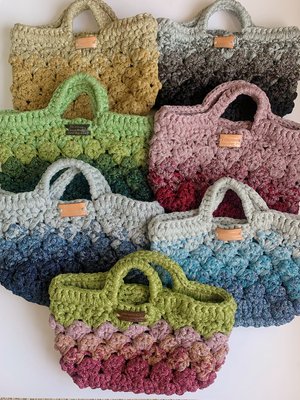 Bianca Ombre Woven Bag