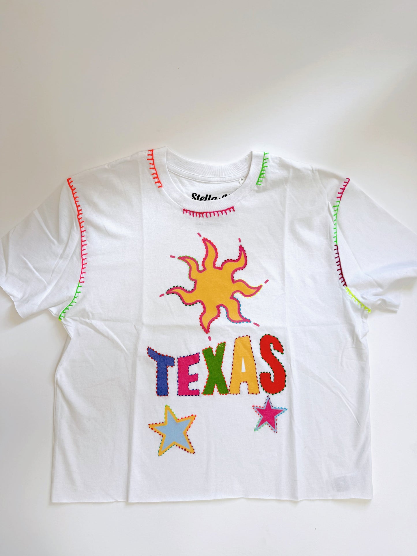 Embroidered Texas T-Shirt