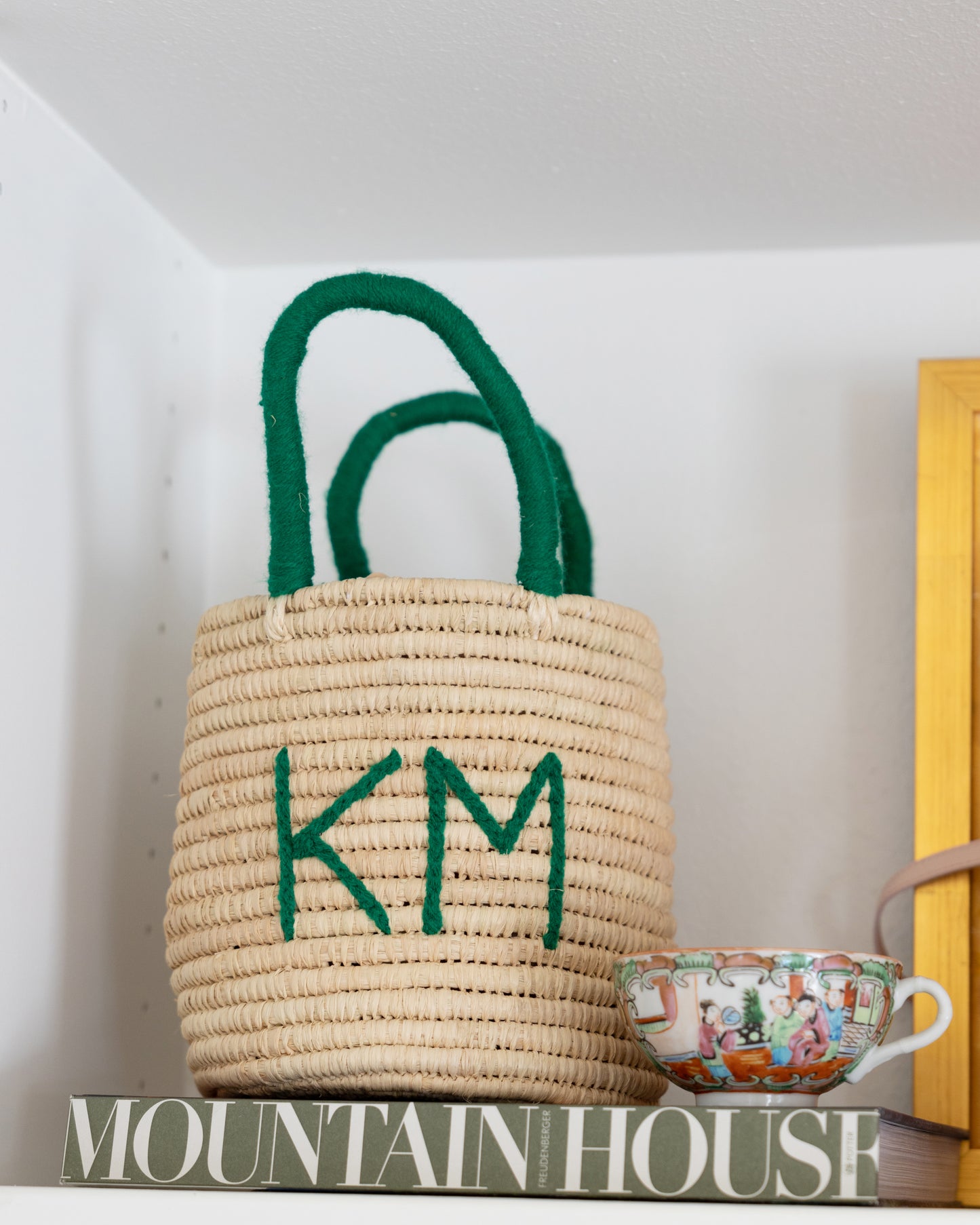 Custom Moroccan Bucket Basket