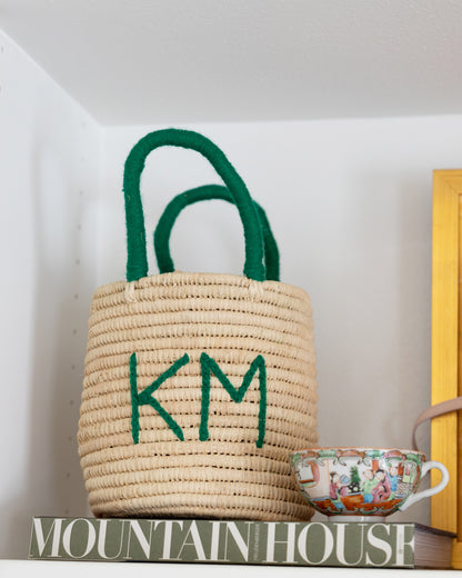 Custom Moroccan Bucket Basket